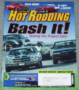 POPULAR HOT RODDING 2001 SEPT - BIG BLOCK SHOOTOUT, HEMI R/T